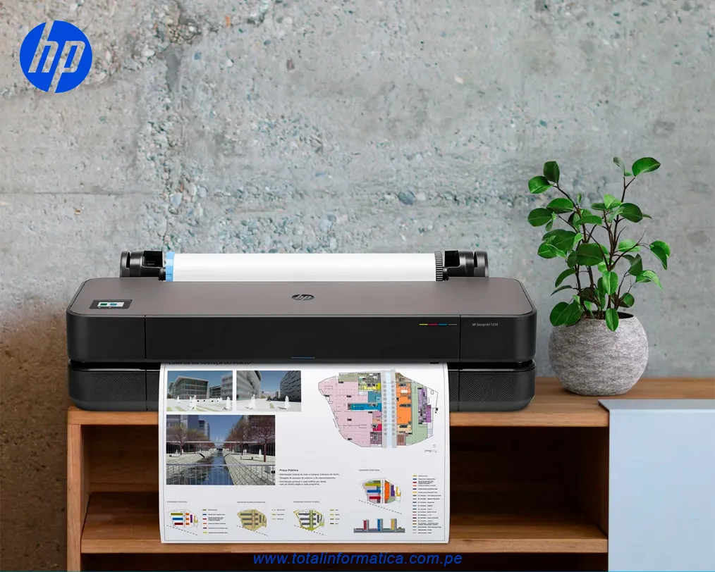 HP DesignJet T250 24-in A1 Printer 5HB06D - imagen 4