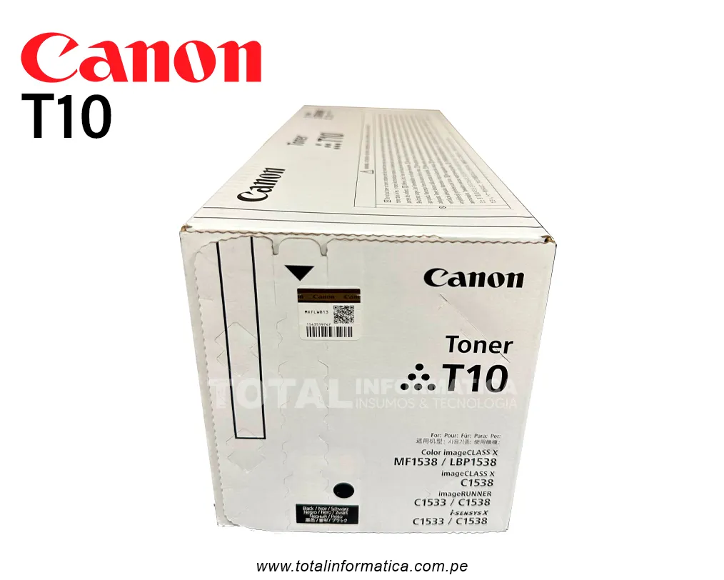 Toner Canon T10 Negro / imageRUNNER C1538iF - imagen 3