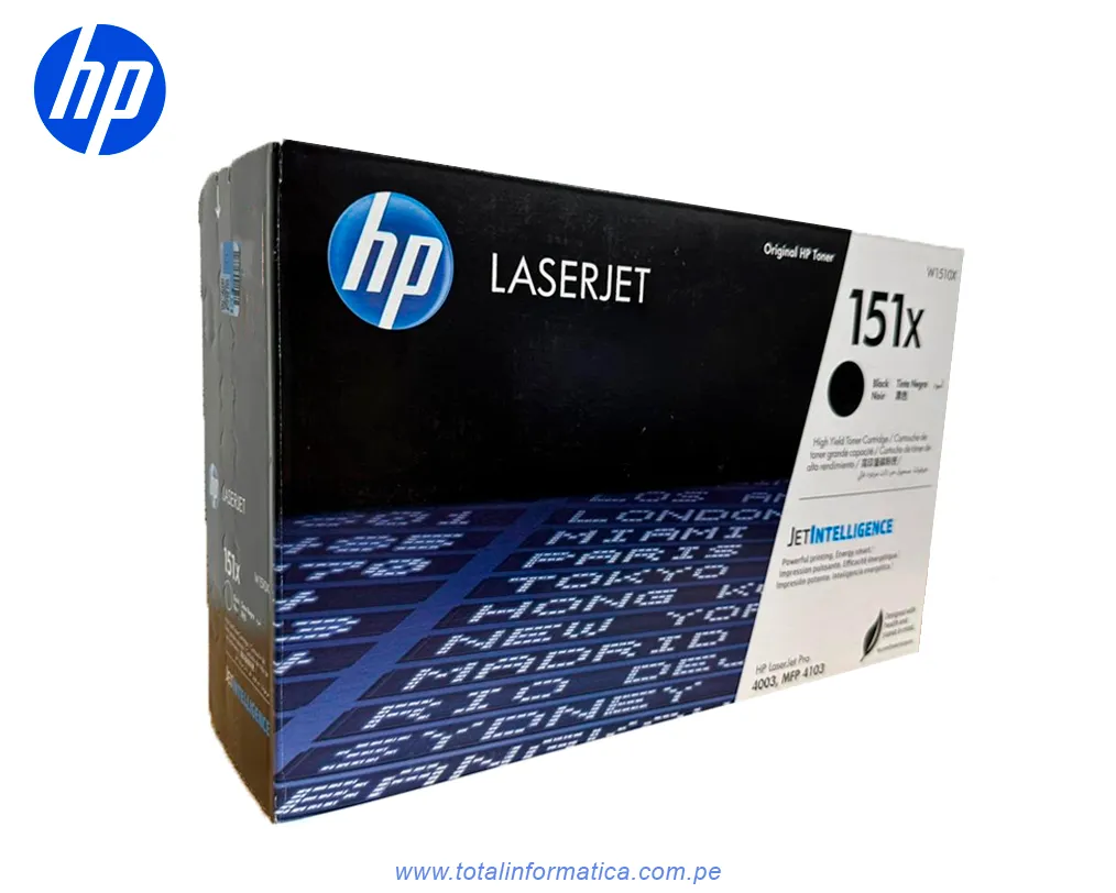 Toner HP 151X W1510X Original / 9,700 páginas - imagen 2