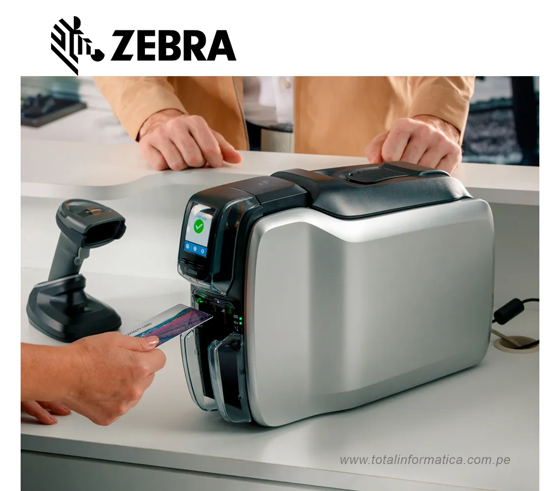 IMPRESORA ZEBRA DE TARJETAS ZC300 ZC32-000CQ00LA00, IMPRESIÓN A DOBLE CARA, CONEXIÓN USB, WINDOWS DRIVER - imagen 4