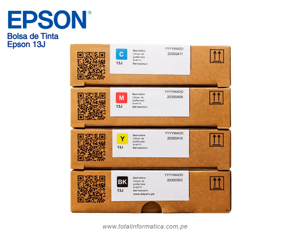 Bolsa de Tinta Epson T13J / T13J100 Negra Original – Capacidad Estándar - imagen 3