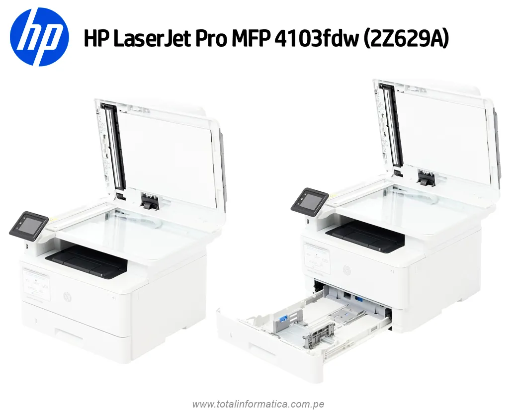 LASERJET Pro HP 4103fdw Multifun B/N USB 2.0 Wi-Fi Direct Ethernet. - imagen 3