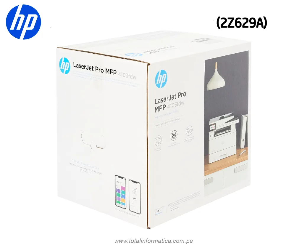 LASERJET Pro HP 4103fdw Multifun B/N USB 2.0 Wi-Fi Direct Ethernet. - imagen 4