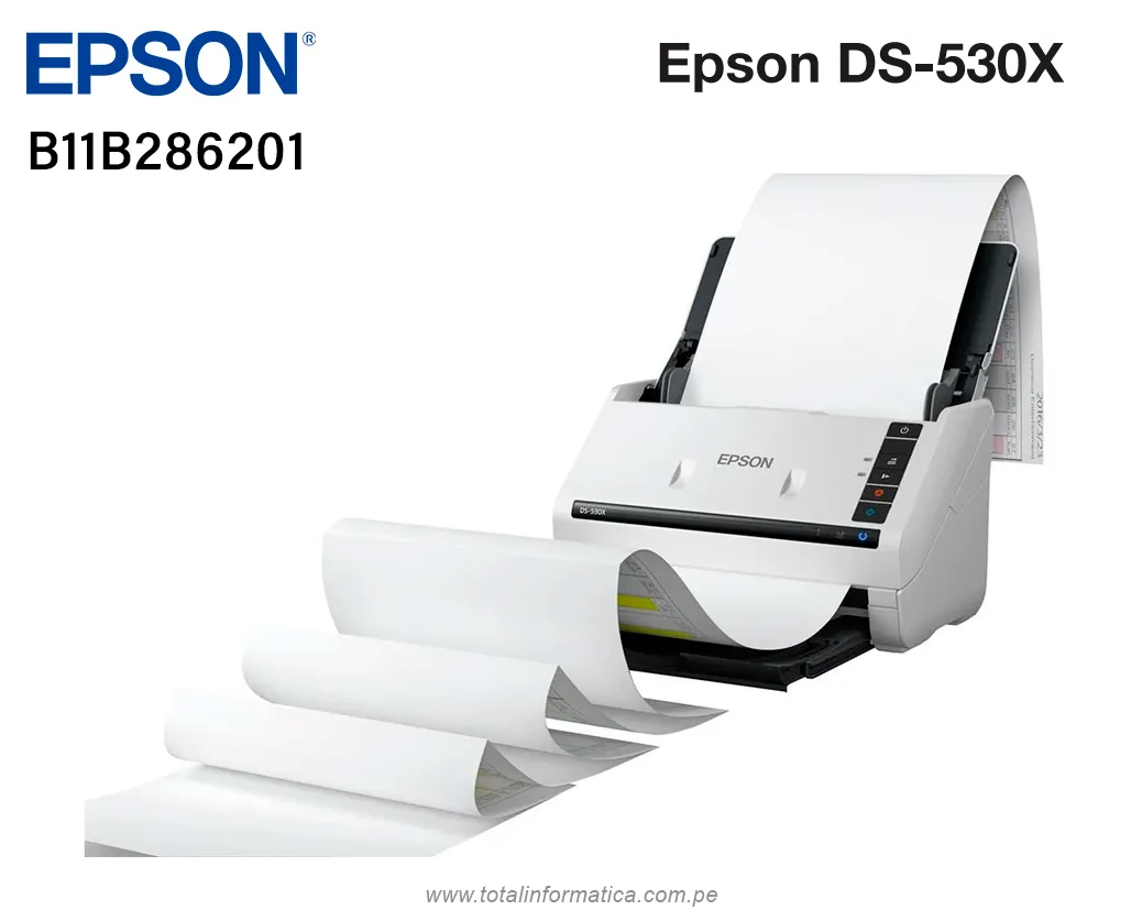 ESCÁNER Epson DS-530X DÚPLEX 45ppm ADF. - imagen 2