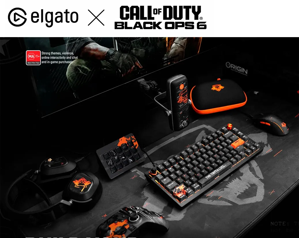 MICROFONO Gaming Elgato Wave 3 CALL OF DUTY BLACK Ops 6 Edition. - imagen 3