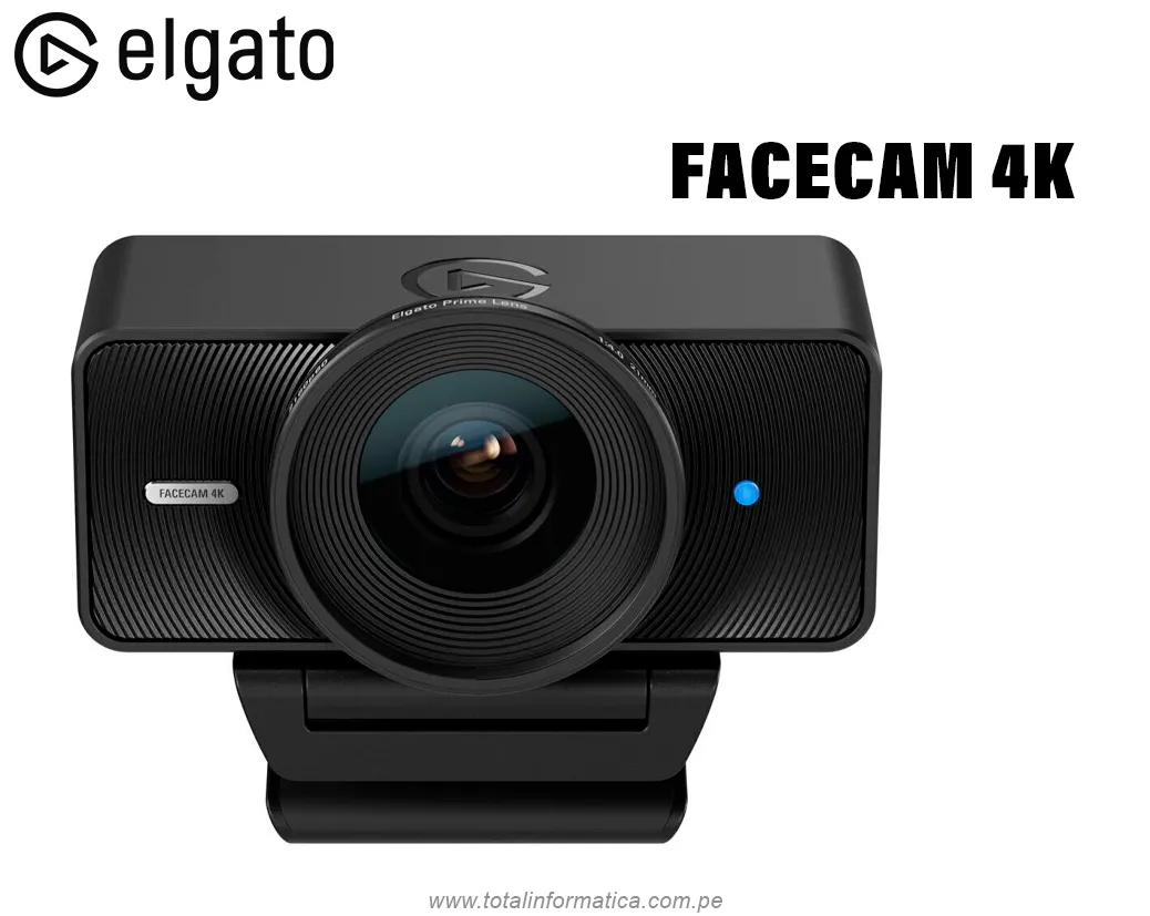 ELGATO Camara Web Facecam 4K 10WAF9901 Video Ultra HD. - imagen 1