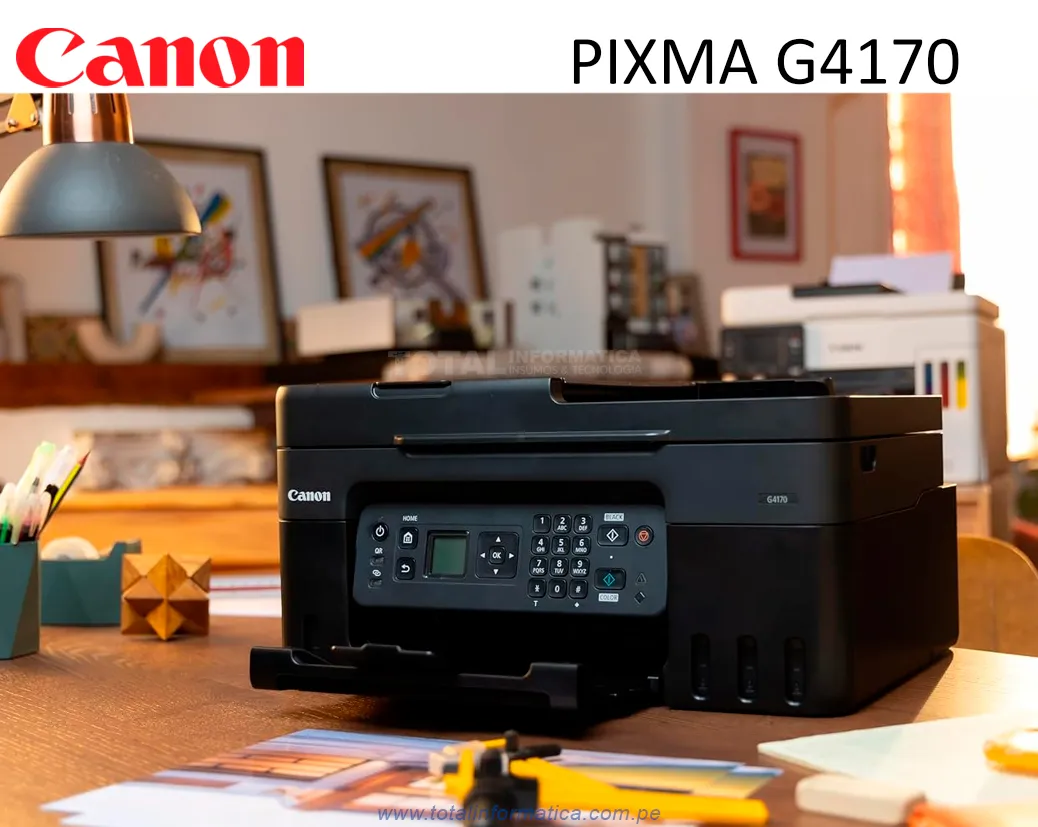 Canon PIXMA G4170 Multifuncional WiFi USB ADF Color - imagen 4