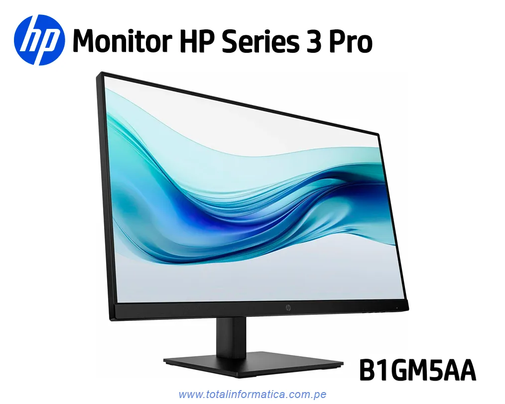 Monitor HP B1GM5AA Serie 3 Pro 23.8 Pulgadas FHD 1920x1080 – 324pe - imagen 1