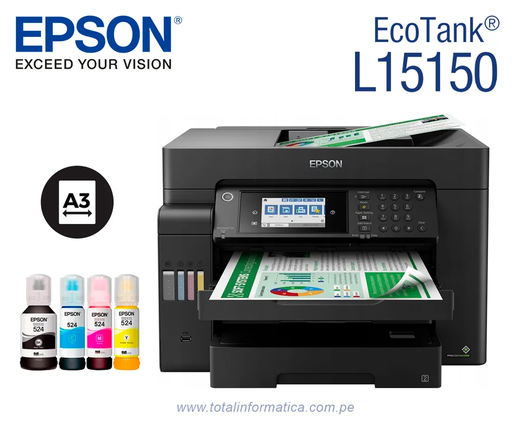 Impresora Multifuncional Epson EcoTank L15150 Formato A3 - imagen 1