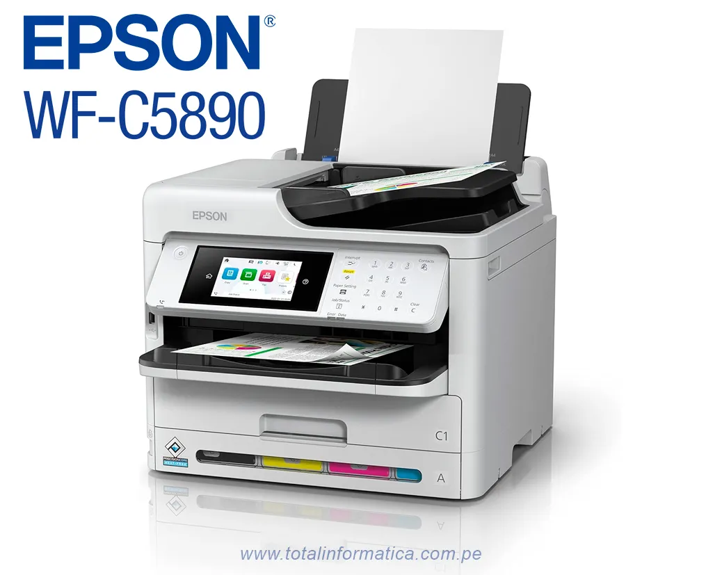 Multifuncional Epson WorkForce Pro C5890 WiFi Fax y Red - imagen 3