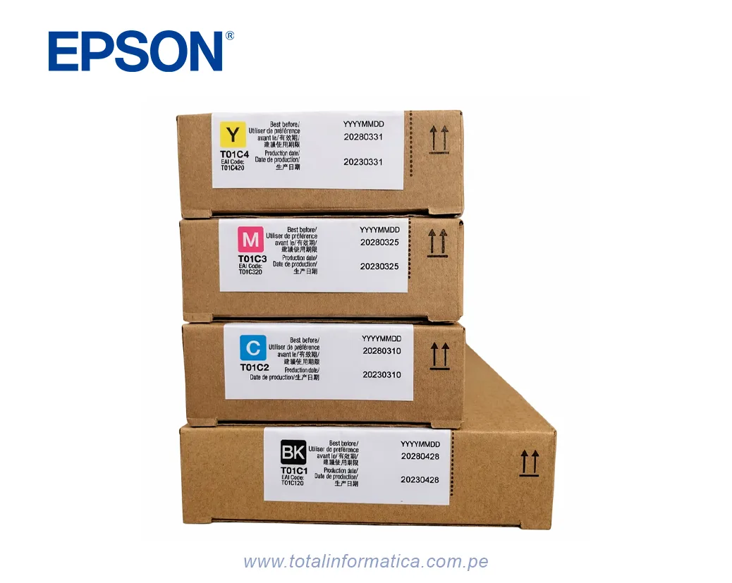 Bolsa de Tinta Epson T01C200 Cian para WorkForce Pro C579R - imagen 3