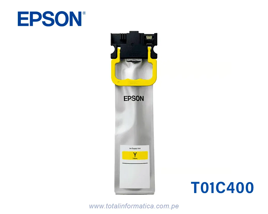 Bolsa de Tinta Epson T01C400 Yellow para WorkForce Pro C579R - imagen 2