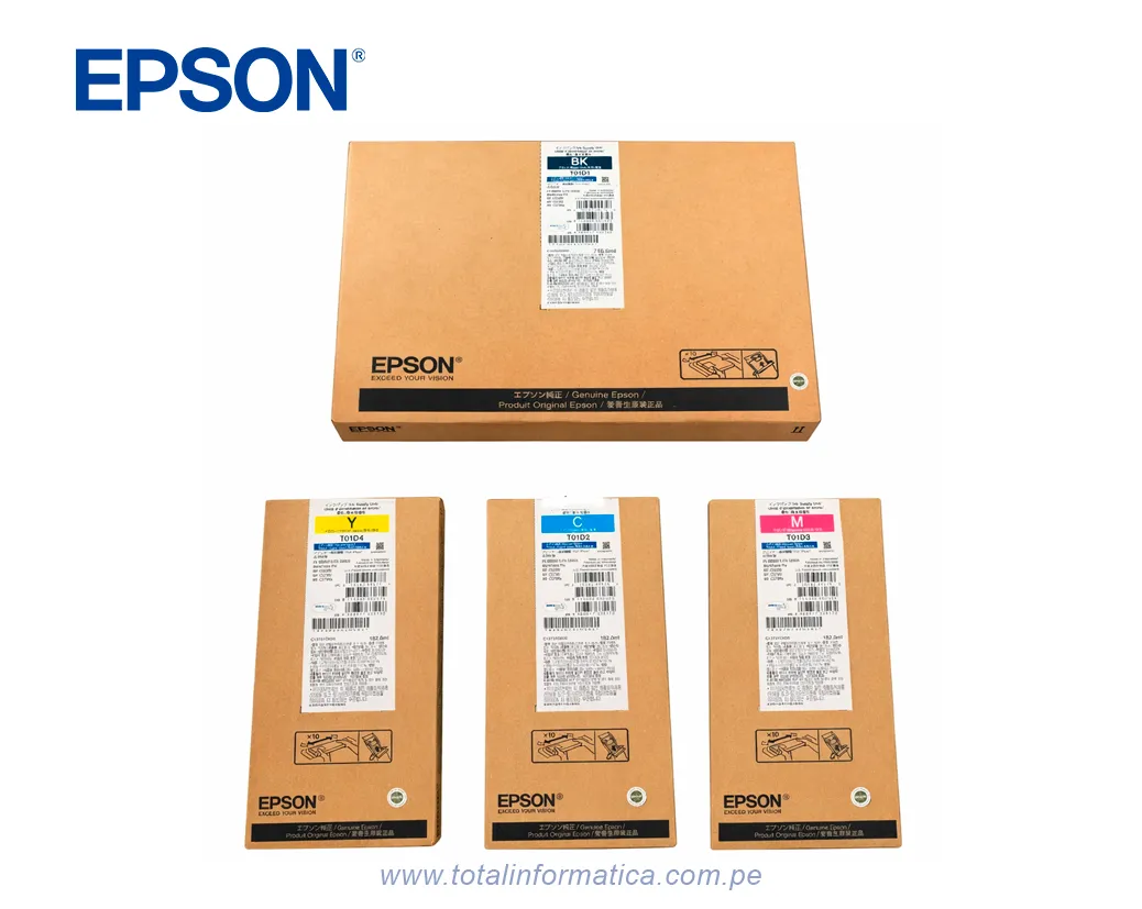 Bolsa de Tinta Epson T01D100 Negra de Alta Capacidad para WorkForce Pro WF-C579R - imagen 3
