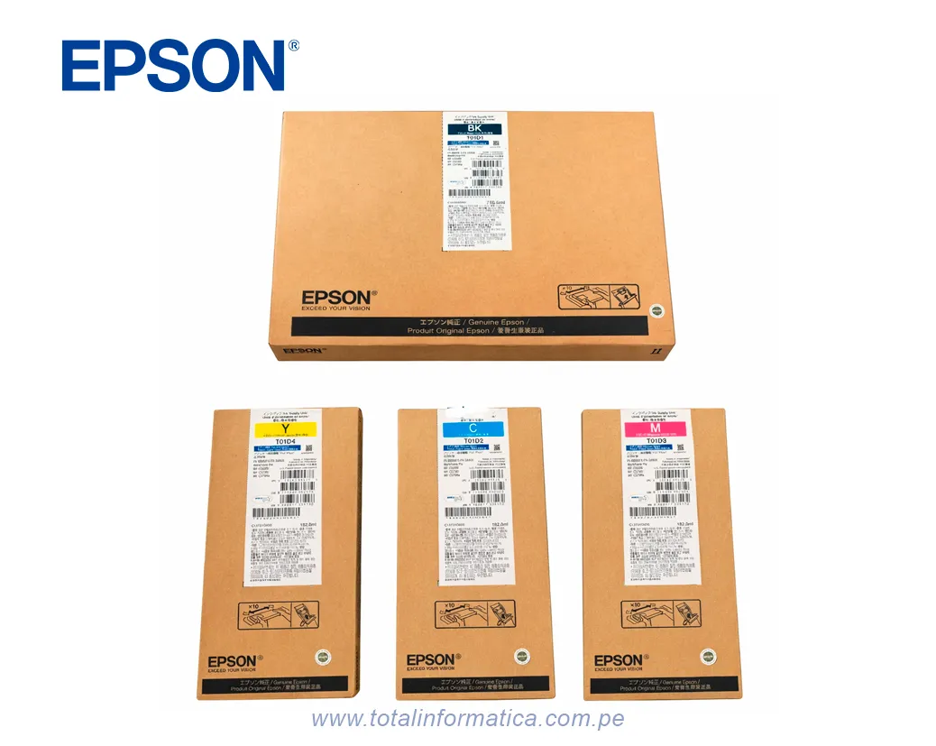 Bolsa de Tinta Epson T01D200 Cian de Alta Capacidad para WorkForce Pro WF-C579R - imagen 3