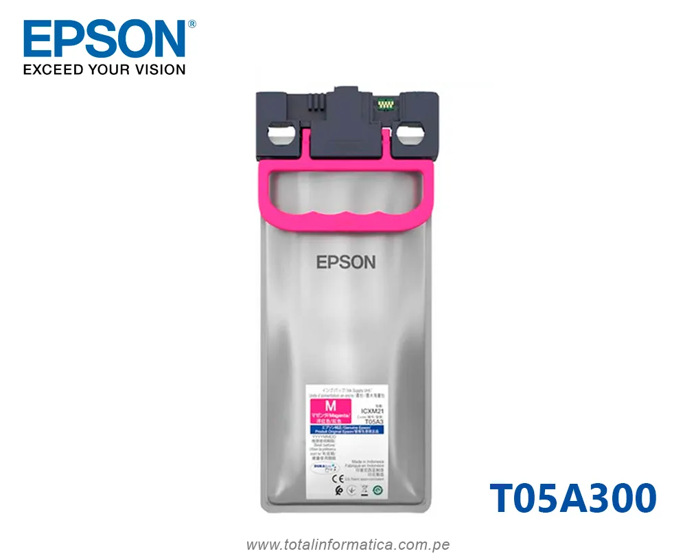 Tinta Estándar Epson T05A T05A300 Magenta para WorkForce Pro WF-C878R - imagen 2