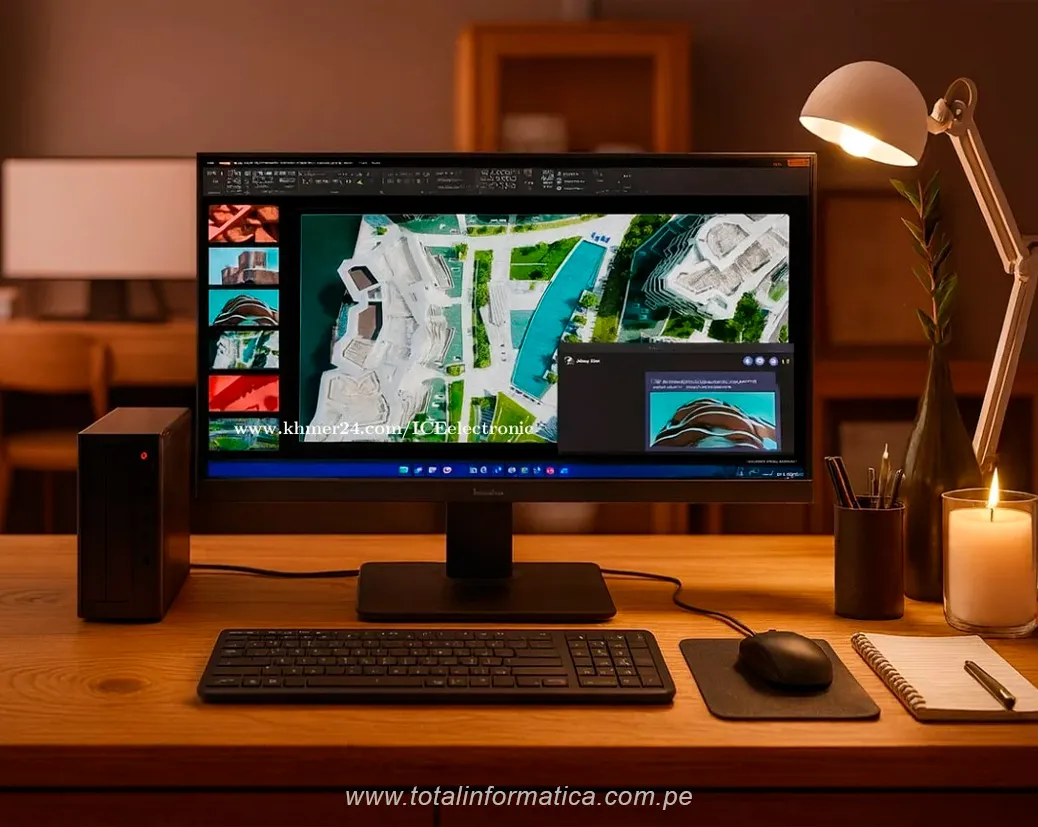 Monitor Plano Lenovo ThinkVision S27-4e 27" FHD IPS | 75Hz | HDMI | 64BEKAR1LA - imagen 3