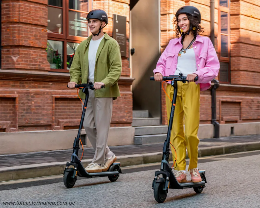 Scooter Eléctrico Segway E2 Plus II + Casco Ollie - imagen 4