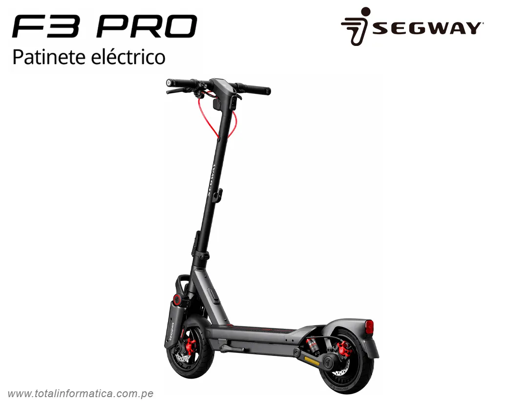 Scooter Eléctrico Segway F3 Pro + Casco Ollie - imagen 2