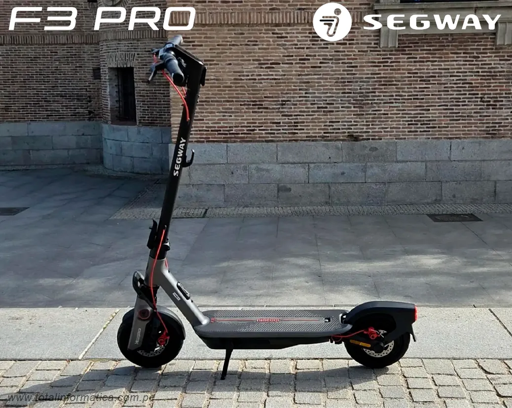 Scooter Eléctrico Segway F3 Pro + Casco Ollie - imagen 4
