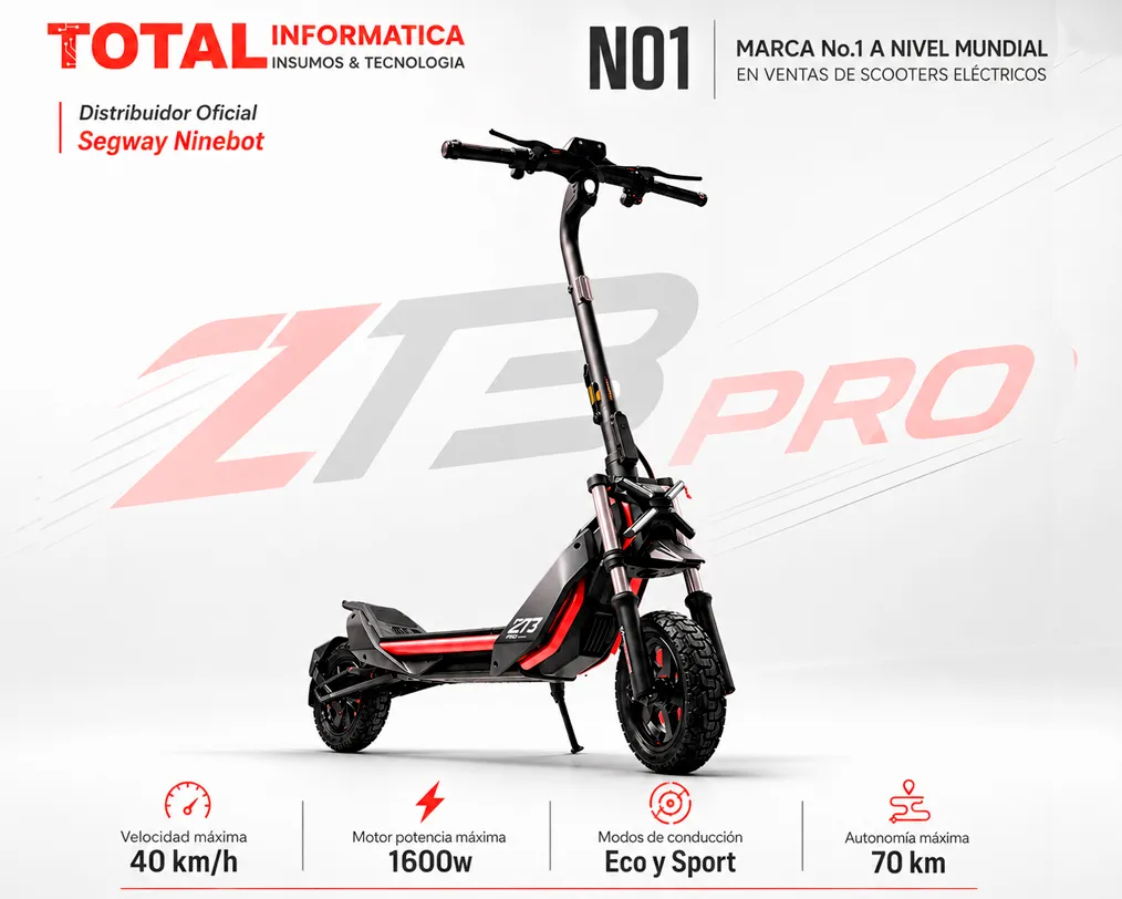 Scooter Eléctrico Segway ZT3 PRO - imagen 3