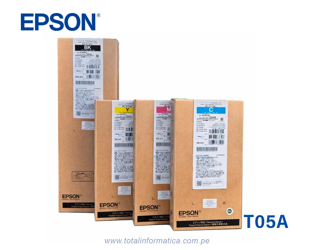 Tinta Estándar Epson T05A T05A100 Negra para WorkForce Pro WF-C878R - imagen 3