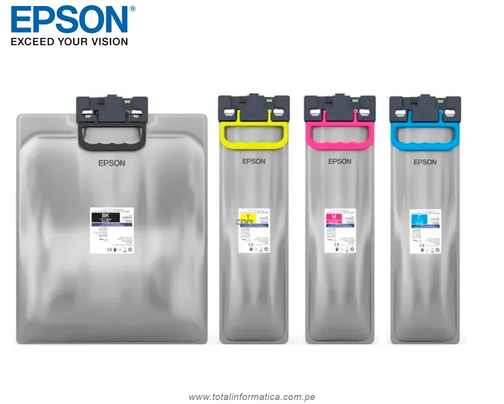Tinta Epson T05B T05B420 Yellow Alta Capacidad para WorkForce Pro WF-C878R - imagen 3