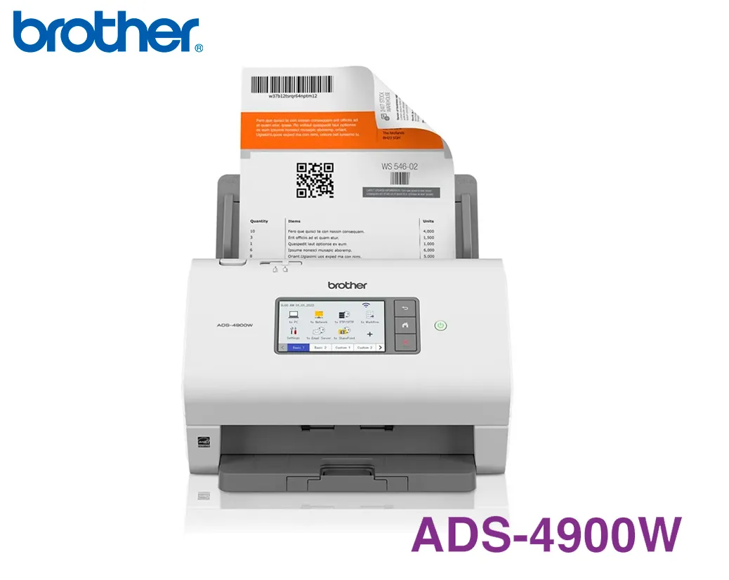 Escáner Brother ADS-4900W Dúplex WiFi Profesional - imagen 2