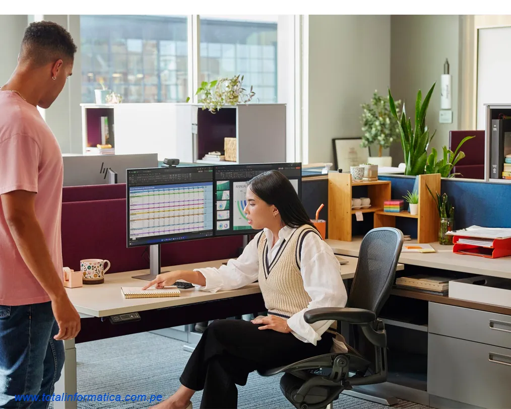 Monitor HP Series 7 Pro 724pu 24" WUXGA USB-C | 8Y2F7AA - imagen 4