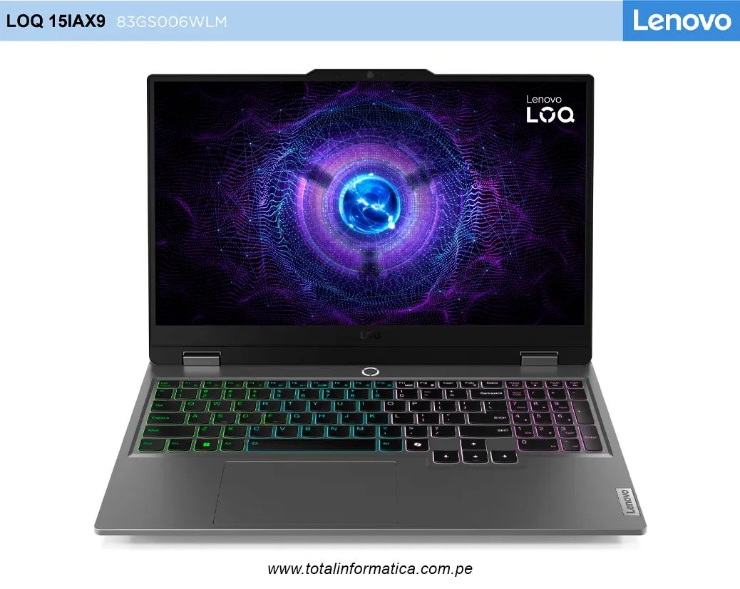 Laptop Lenovo LOQ 15IAX9 15.6" FHD 144Hz Core i5 RTX 3050 16GB 512GB - imagen 3