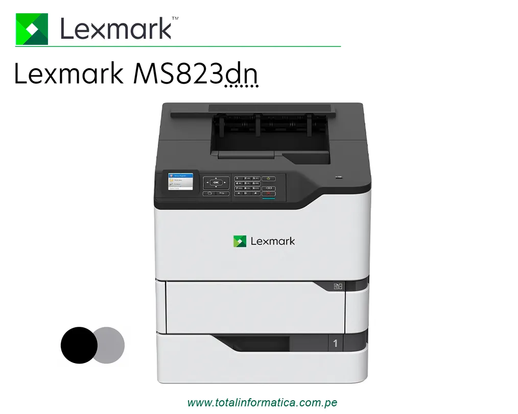 Lexmark MS823dn Impresora Láser Monocromo 65 ppm Dúplex - imagen 2