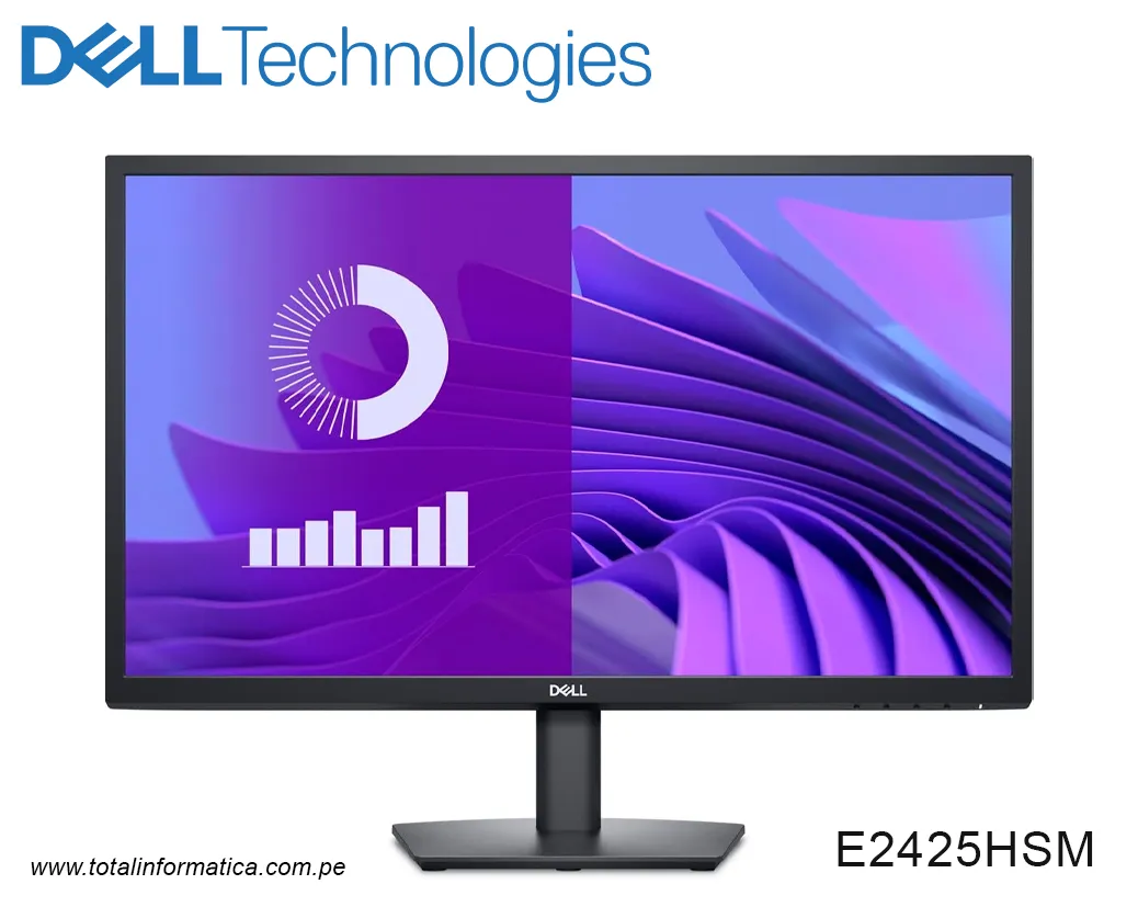 Monitor Dell E2425HSM 23.8" Full HD HDMI DisplayPort VGA - imagen 2