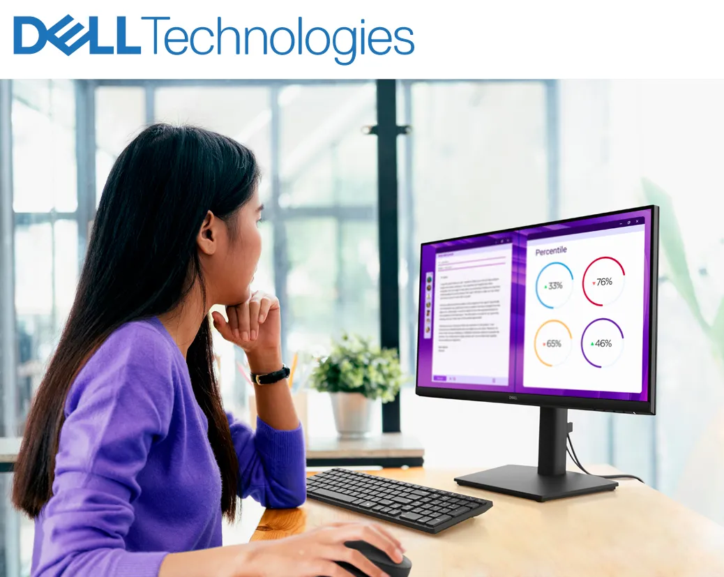Monitor Dell E2425HSM 23.8" Full HD HDMI DisplayPort VGA - imagen 4