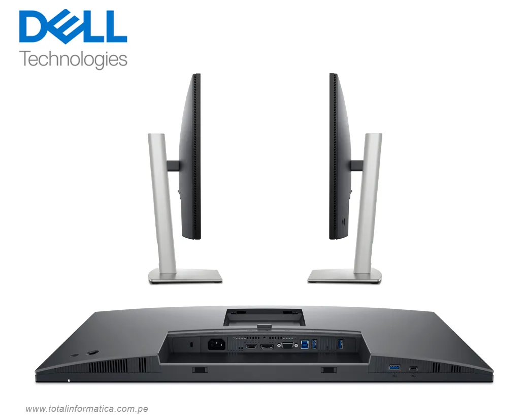 Monitor Dell P2725H 27” FHD IPS 100Hz con HDMI, DisplayPort y USB – Negro - imagen 4