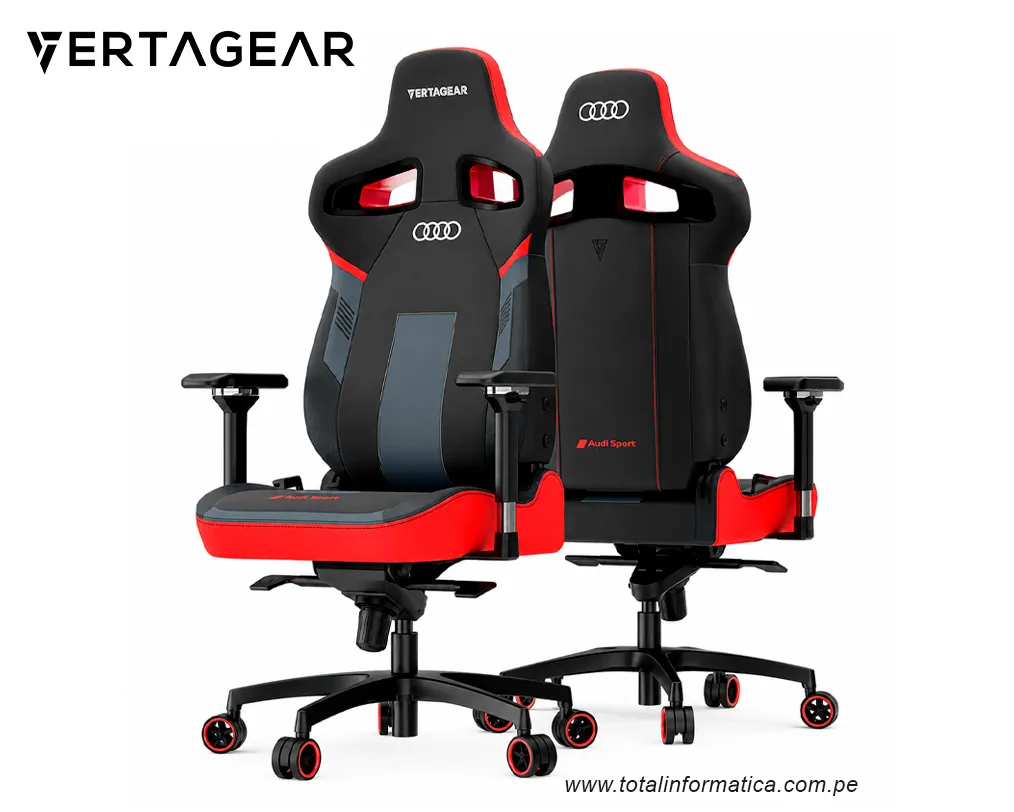 silla Gaming Vertagear Audi Sport Edition PL4800 X-Large Piel sintética  - imagen 2