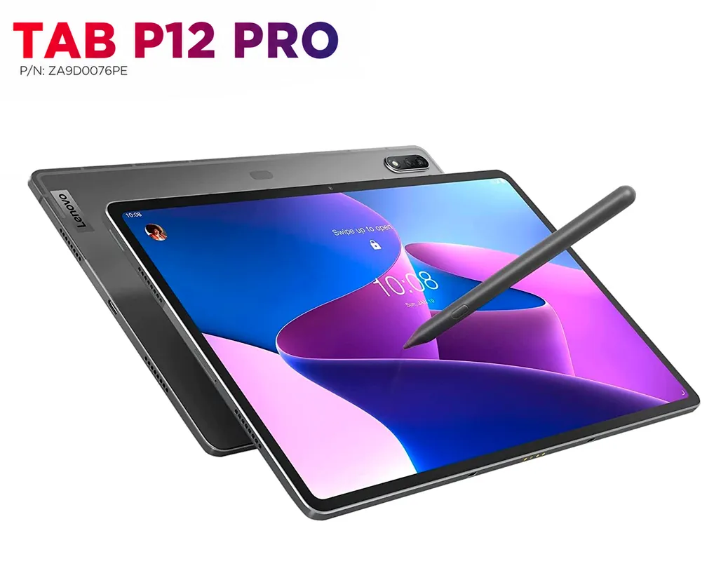 Tablet Lenovo Tab P12 Pro ZA9D0076PE 12.6” 8GB 256GB con Teclado y Lápiz - imagen 2