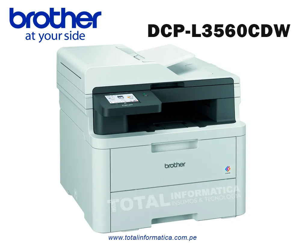 Impresora Brother DCPL3560CDW Multifunción Láser Color WiFi Dúplex - imagen 3