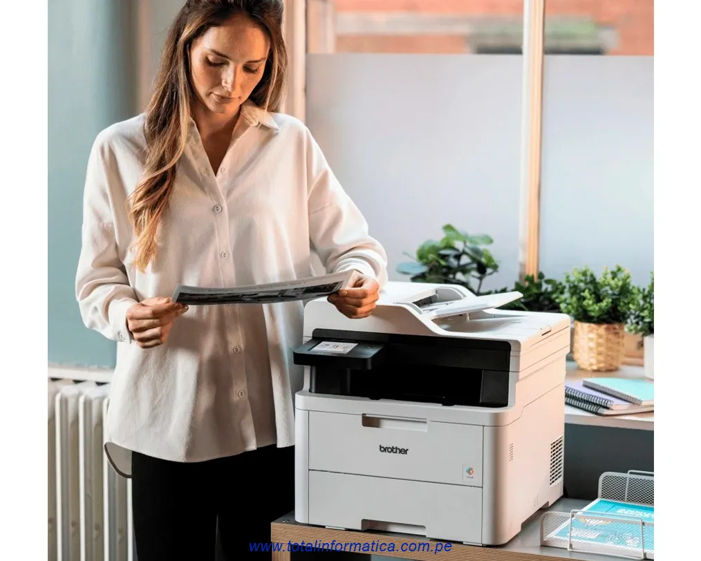 Impresora Brother DCPL3560CDW Multifunción Láser Color WiFi Dúplex - imagen 4