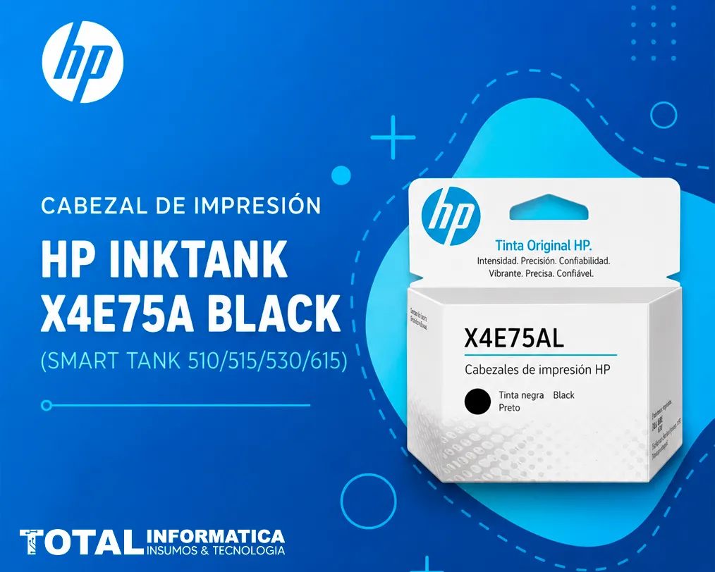 Cabezal HP SMART TANK - Original Negro | X4E75AL - imagen 2