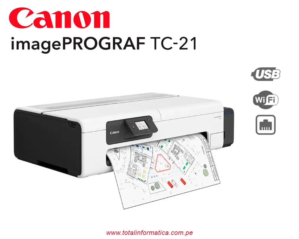 Canon ImagePROGRAF TC-21 PLOTTER Formato A1 (24") - imagen 2