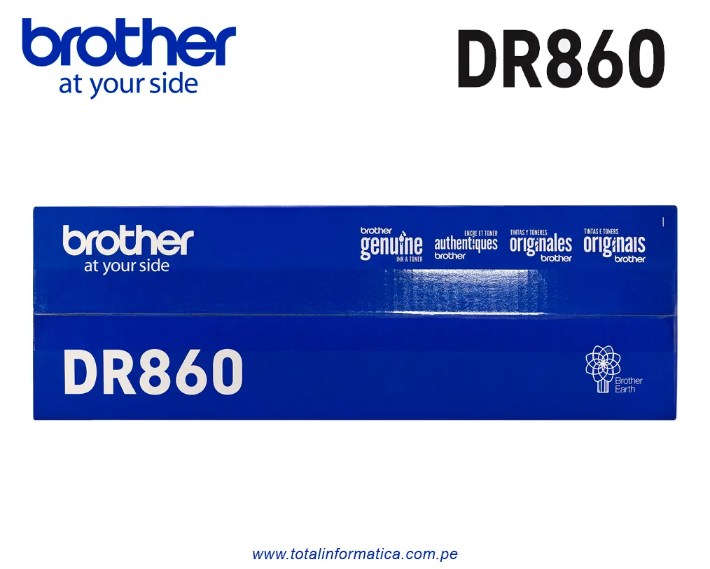 Unidad de Imagen Brother DR860 Original para MFC-L2880DW | 15,000 Páginas - imagen 2