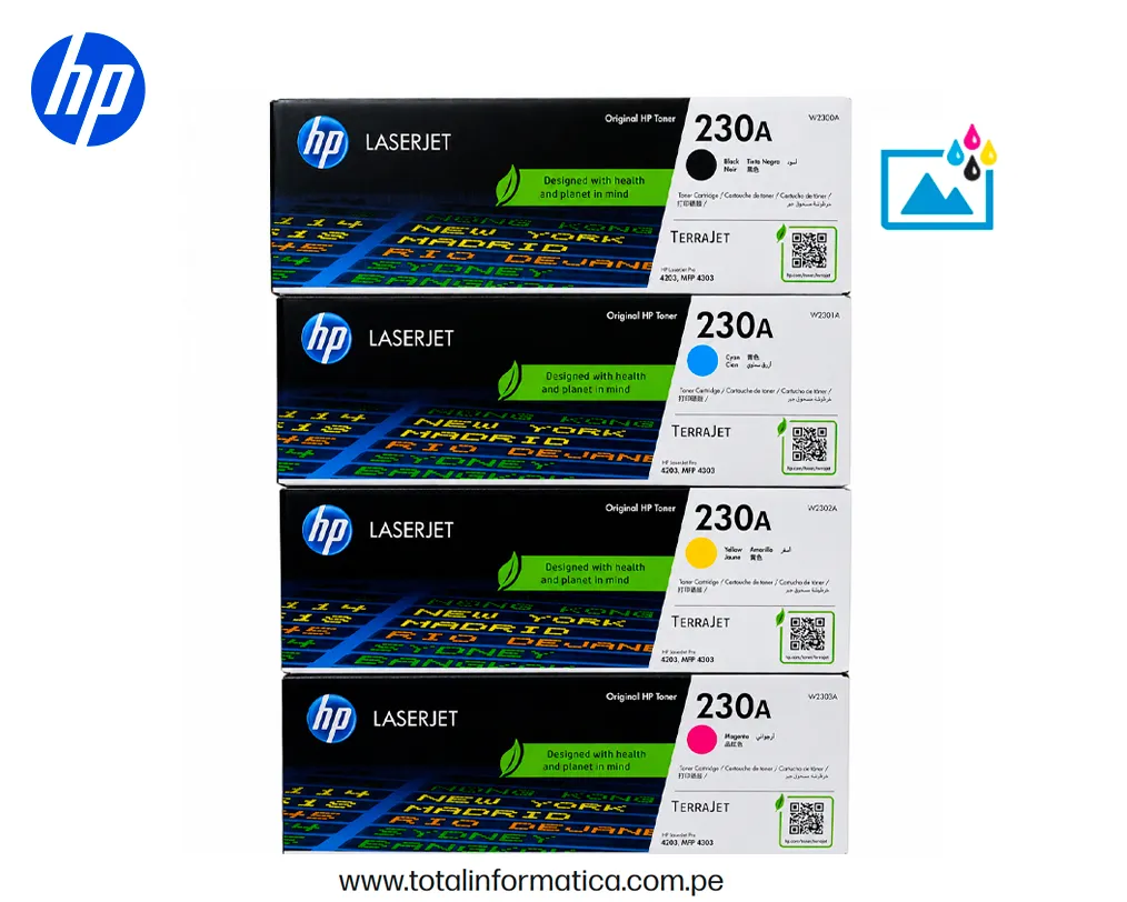  HP 230A W2302A Yellow Toner Original 1,800 Pág. - imagen 3