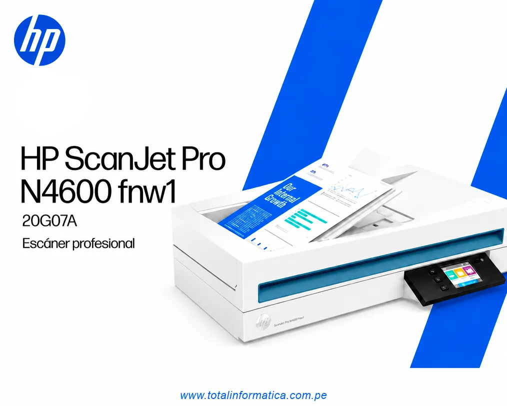  ESCÁNER HP SCANJET PRO N4600 FNW1 20G07A - imagen 3
