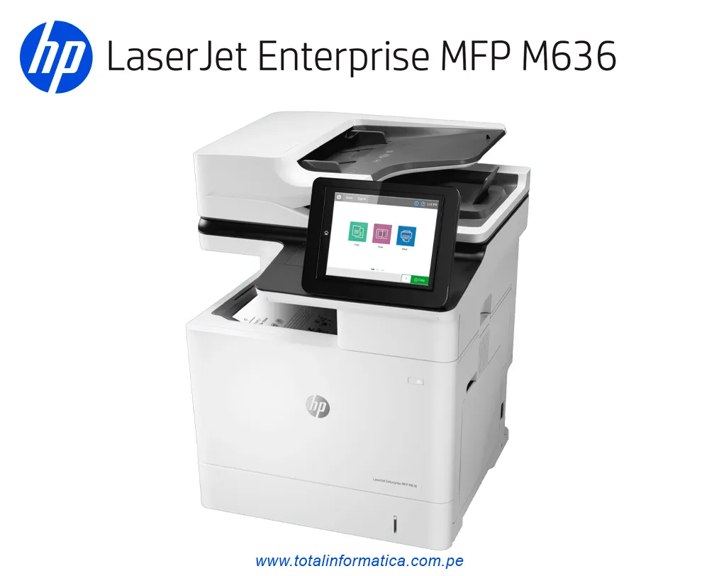 Multifuncional HP M636fh 7PT00A Láser Monocromática 75 ppm - imagen 2