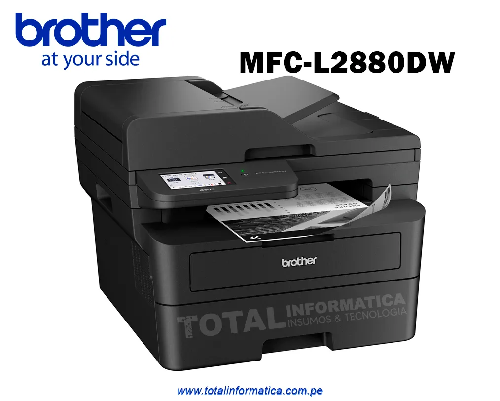 Impresora Brother MFCL2880DW Multifunción Láser Monocromática WiFi Duplex - imagen 2