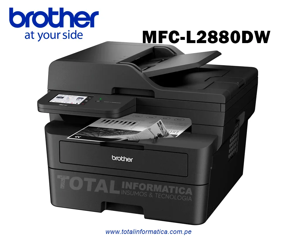Impresora Brother MFCL2880DW Multifunción Láser Monocromática WiFi Duplex - imagen 3