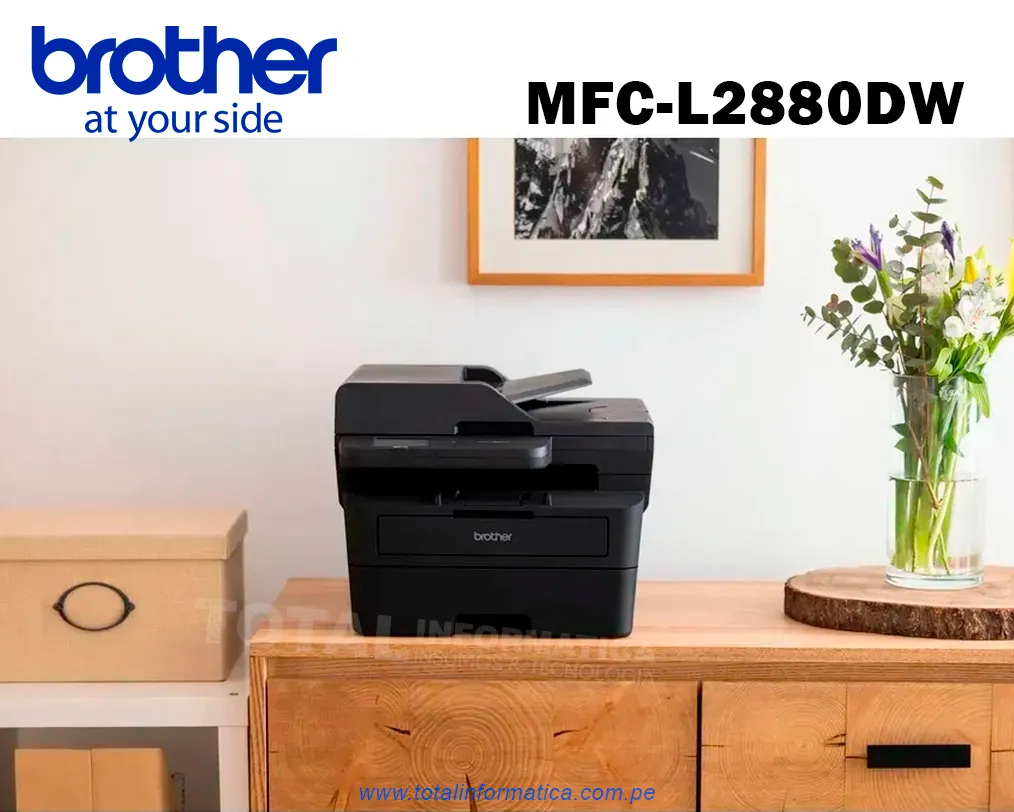 Impresora Brother MFCL2880DW Multifunción Láser Monocromática WiFi Duplex - imagen 4