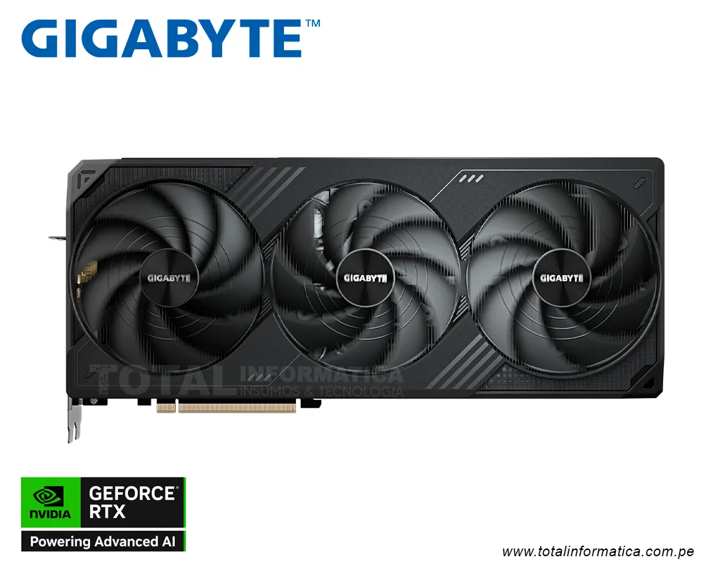 GIGABYTE GeForce RTX 5090 WINDFORCE OC 32G GDDR7 PCIe 5.0 GV-N5090WF3OC-32GD - imagen 2