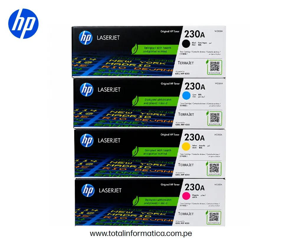HP 230A W2303A Magenta Toner Original 1,800 Pág. - imagen 3