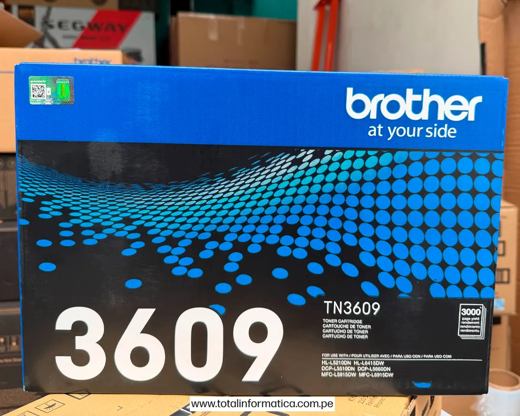  BROTHER TN3609 Toner Original 3000 Paginas - imagen 3