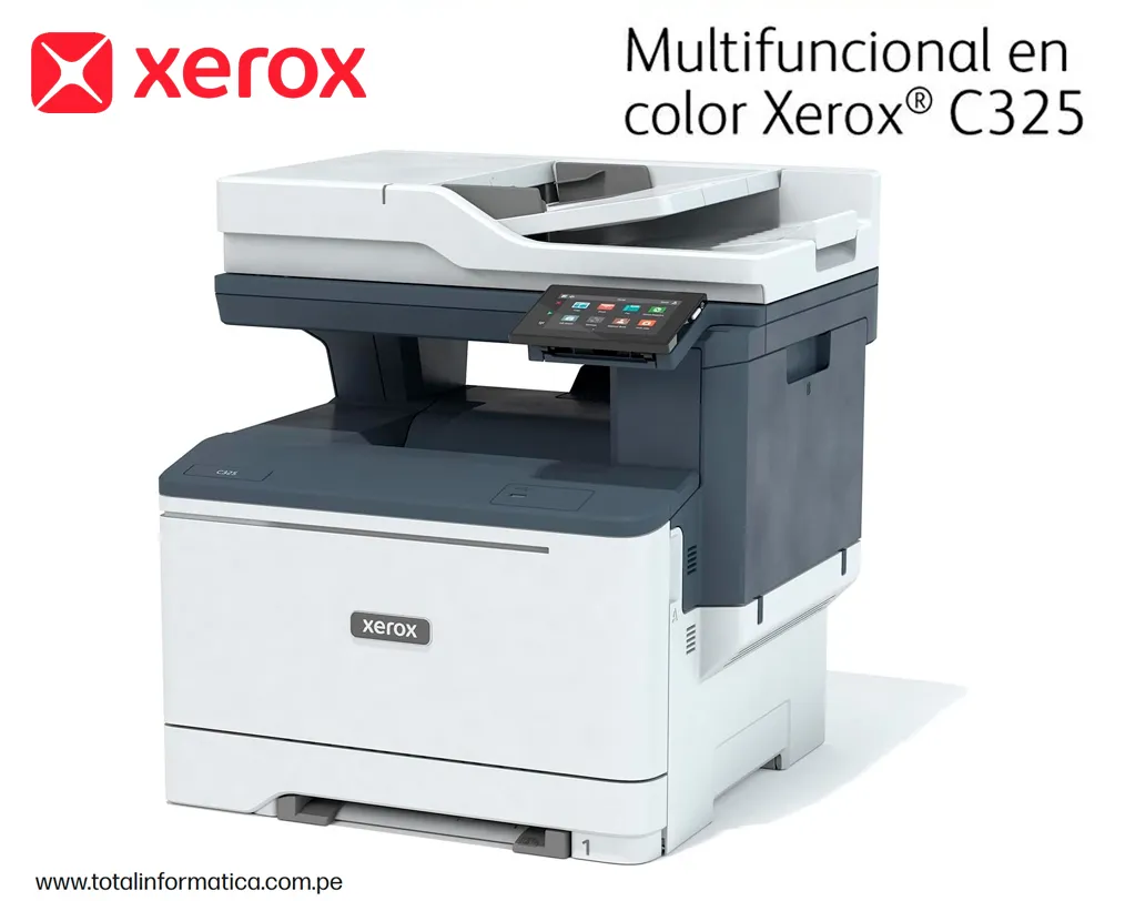 XEROX C325V Multifuncional color laser A4, 33PPM - imagen 3